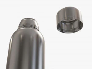 vacuum thermos bottle flask 06 3D Model