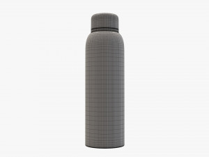 vacuum thermos bottle flask 06 Modèle 3D