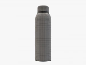 vacuum thermos bottle flask 06 3D Model