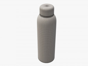 vacuum thermos bottle flask 06 Modèle 3D