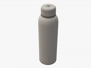 vacuum thermos bottle flask 06 3D Model