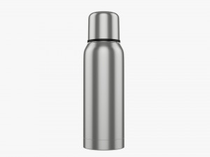 vacuum thermos bottle flask 08 3Dモデル