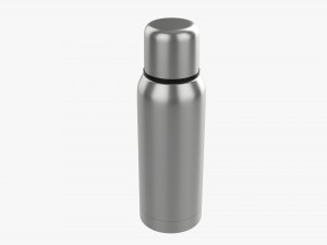 vacuum thermos bottle flask 08 3D मॉडल