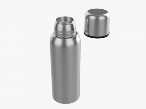 vacuum thermos bottle flask 08 3D मॉडल