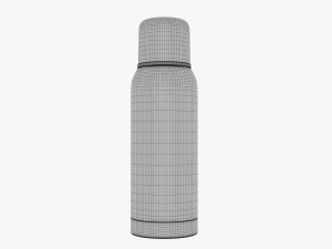 vacuum thermos bottle flask 08 3D मॉडल
