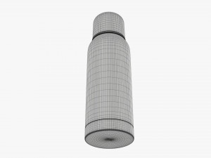 vacuum thermos bottle flask 08 3D मॉडल