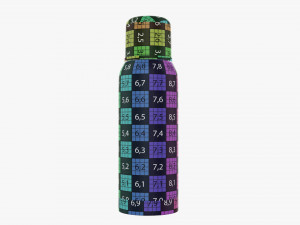 vacuum thermos bottle flask 08 3D मॉडल