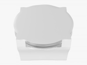 yogurt plastic box with wrap Modelo 3D