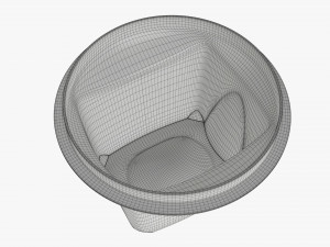 yogurt plastic box with wrap Modelo 3D
