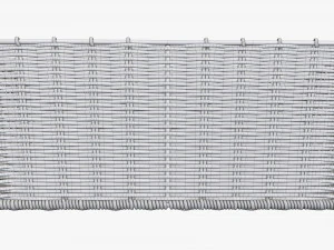 wicker basket 02 dark brown rectangular 3D Model