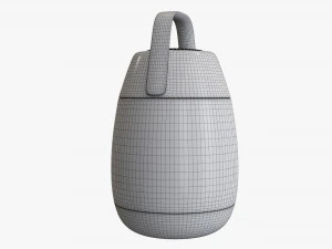 vacuum thermos bottle 09 3D Model