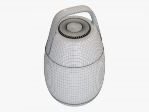vacuum thermos bottle 09 3D Model