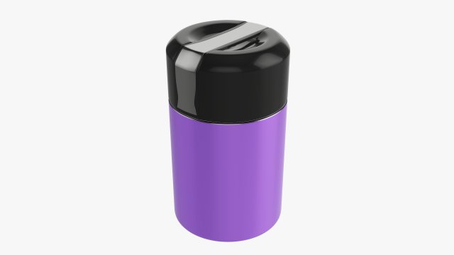 vacuum thermos bottle flask 04 3D Model .c4d .max .obj .3ds .fbx .stl .blend 