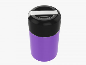 vacuum thermos bottle flask 04 3D Model