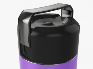 vacuum thermos bottle flask 04 3D Model