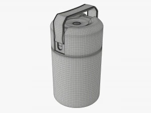 vacuum thermos bottle flask 04 3D Model