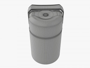 vacuum thermos bottle flask 04 3D Model