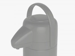 vacuum thermos bottle flask 07 3D Model