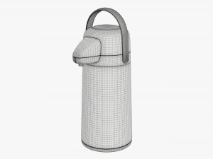 vacuum thermos bottle flask 07 3D Model