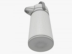 vacuum thermos bottle flask 07 3D Model