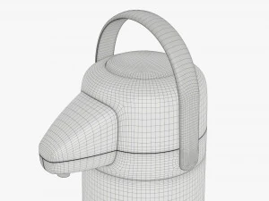 vacuum thermos bottle flask 07 3D Model