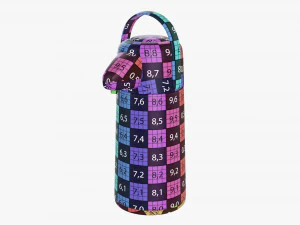 vacuum thermos bottle flask 07 3D Model