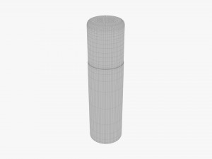 Aluminum bottle 01 3D 모델