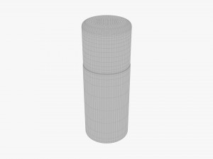Aluminum bottle 02 Modelo 3D
