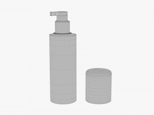 Aluminum bottle 04 3D 模型