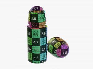 Anti-sweat roller 01 3D Model