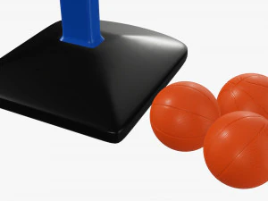 Basketball Set 3D Model