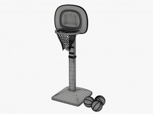 Basketball Set Modelo 3D