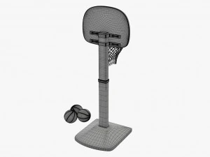 Basketball Set 3D Model
