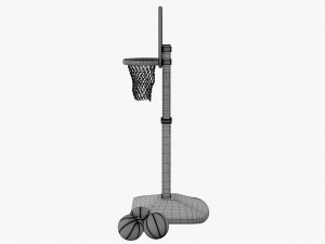 Basketball Set Modelo 3D