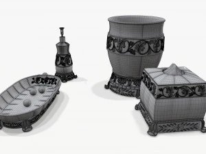Bathroom Accessories 004 3D Model