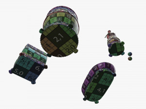 Bathroom Accessories 004 Model 3D