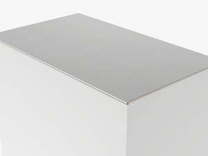 Box With Display Window Cardboard 02 Modelo 3D