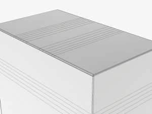 Box With Display Window Cardboard 02 Modelo 3D