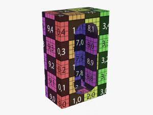 Box With Display Window Cardboard 02 3D Model