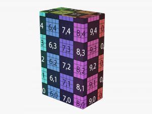 Box With Display Window Cardboard 02 3D Model