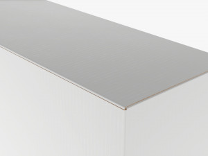 Box With Display Window Cardboard 04 3Dモデル