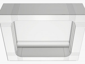 Box With Display Window Cardboard 04 3Dモデル