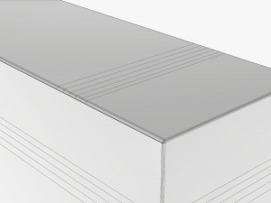 Box With Display Window Cardboard 04 3Dモデル