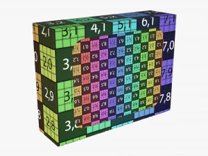 Box With Display Window Cardboard 04 3D Model