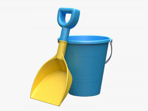 Pala da secchio Modello 3D