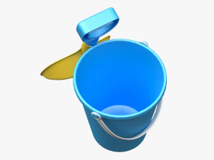 Bucket Shovel 3D Model