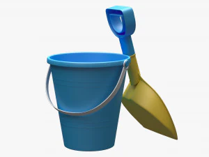 Bucket Shovel 3D Model