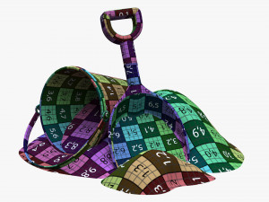 Bucket Shovel With Sand Model 3D