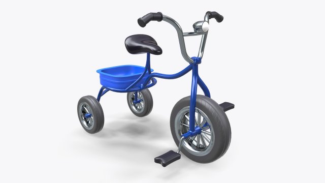 Children Bicycle Modelo 3D .c4d .max .obj .3ds .fbx .stl .blend 