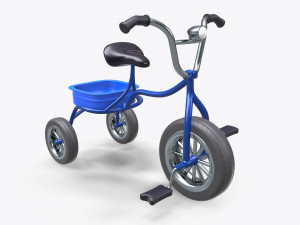 Children Bicycle 3D Model